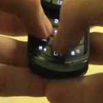 Tocando m&uacute;sicas no teclado do telefone