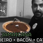 Delivery 5:20 de pizza jamaicana pra matar a larica