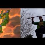 Par&oacute;dia da abertura das Tartarugas Ninjas