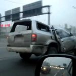 Dirigindo com a lataria levemente amassada