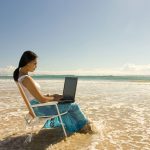 working-on-the-beach