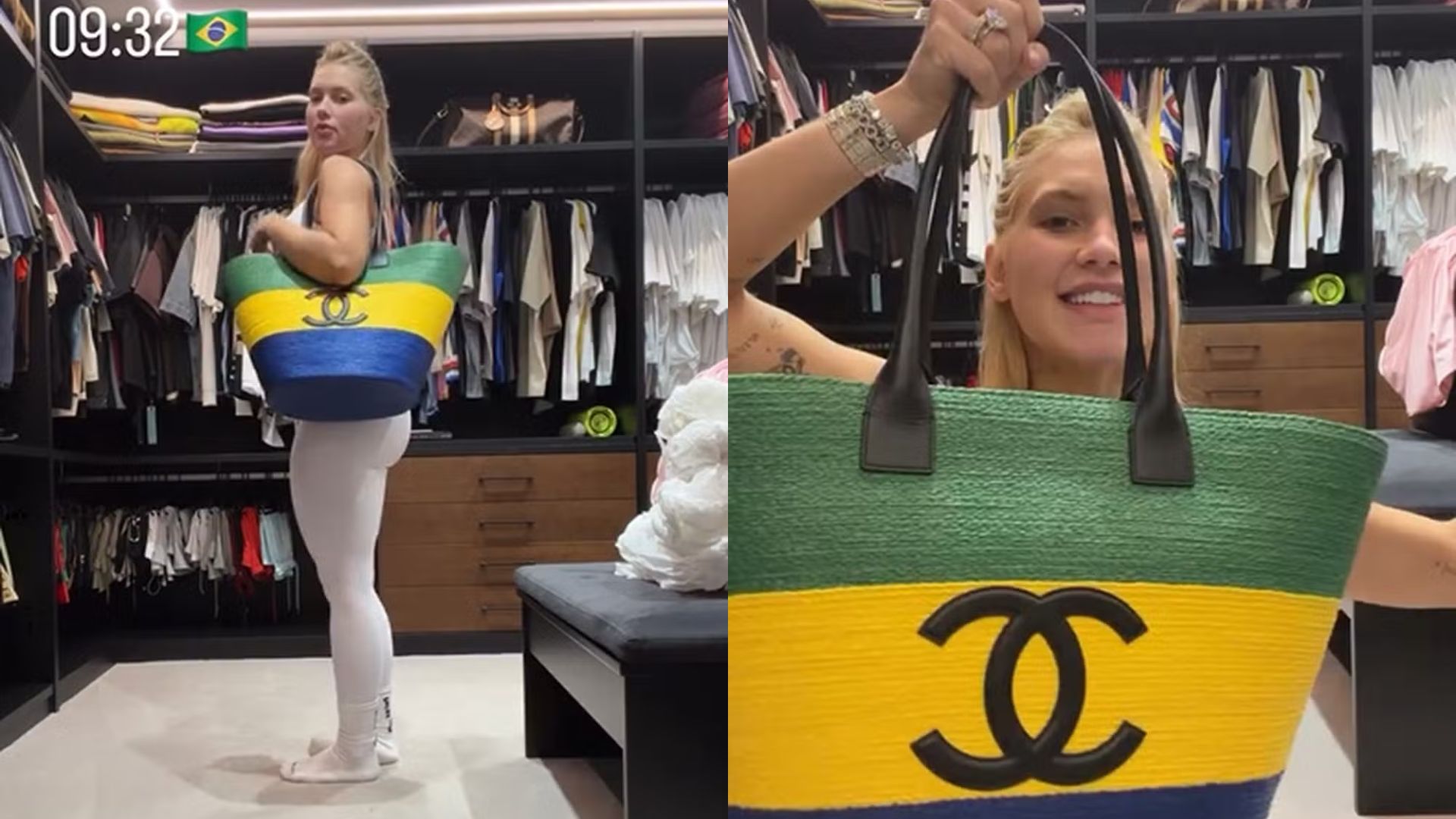 Virginia Fonseca desembarca na Espanha com bolsas que custam mais que carro