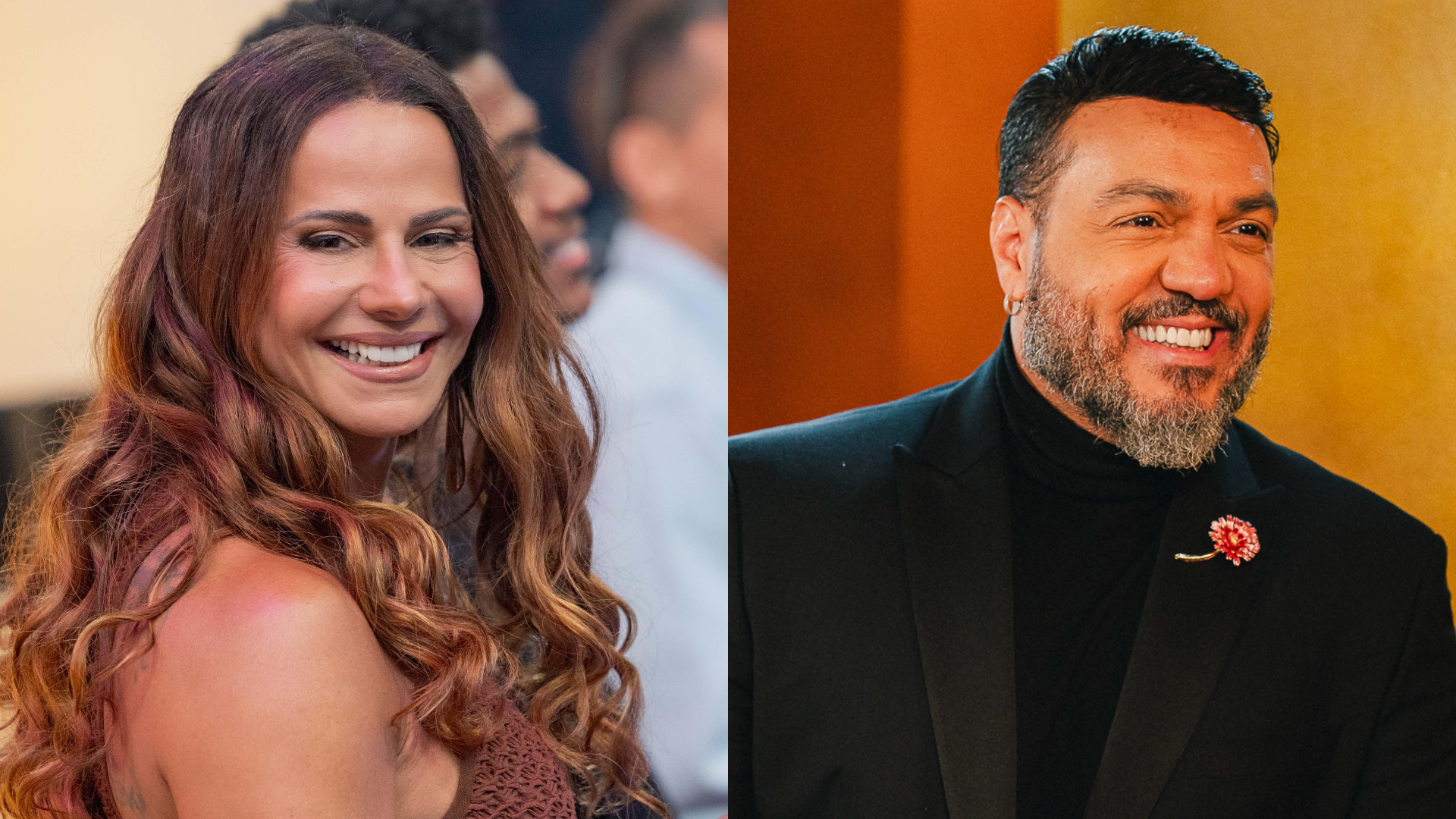 Viviane Araújo pede para Belo tirar cenas dos dois dos shows