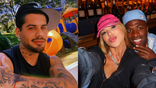Zé Felipe comenta foto de Virginia e web já vê mais do que zoação