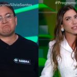 Participante pulou a primeira do Show do Milhão e Patrícia não segurou a reação