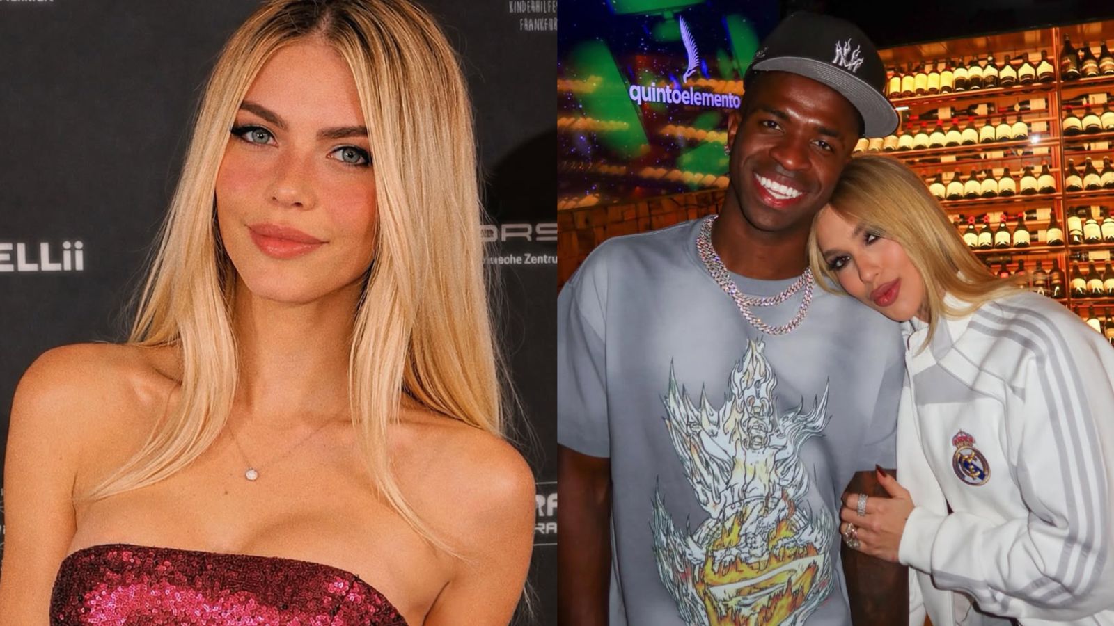 A mulher que 'vazou' a conversa com Vini Jr. antes do término