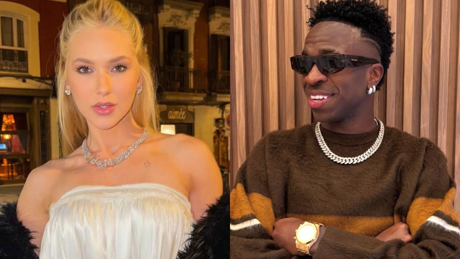 Virginia descobriu treta no celular de Vini Jr. durante jantar romântico