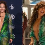 Jennifer Lopez viu a série recriando o vestido dela e reagiu