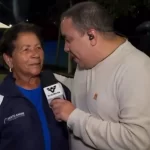Repórter descobre a idade da atleta e pede pra repetir