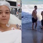 Marcela Vitória fala pela primeira vez após ataque de tubarão em Recife