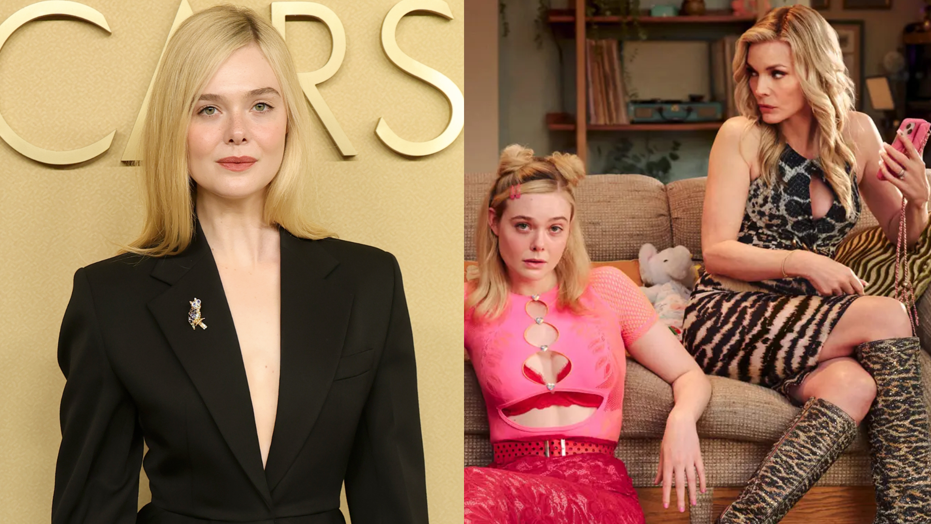 Elle Fanning e Michelle Pfeiffer quase foram presas em Las Vegas gravando série