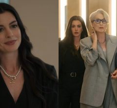 Anne Hathaway abre a porta para O Diabo Veste Prada 3