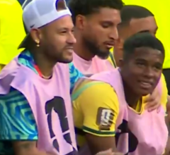 Endrick desabafa com Neymar no banco e leitura labial expõe o que ele disse