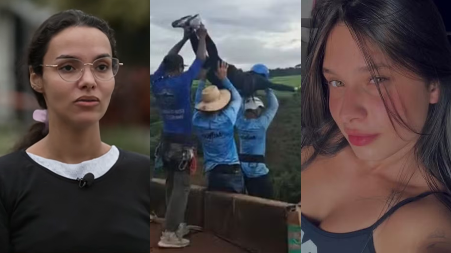 Enfermeira que socorreu Maria Eduarda no rope jump revela o que a jovem disse