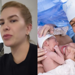 Lore Improta e a recuperação pós-cesariana: "estou sofrendo"