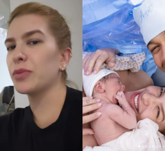 Lore Improta e a recuperação pós-cesariana: "estou sofrendo"