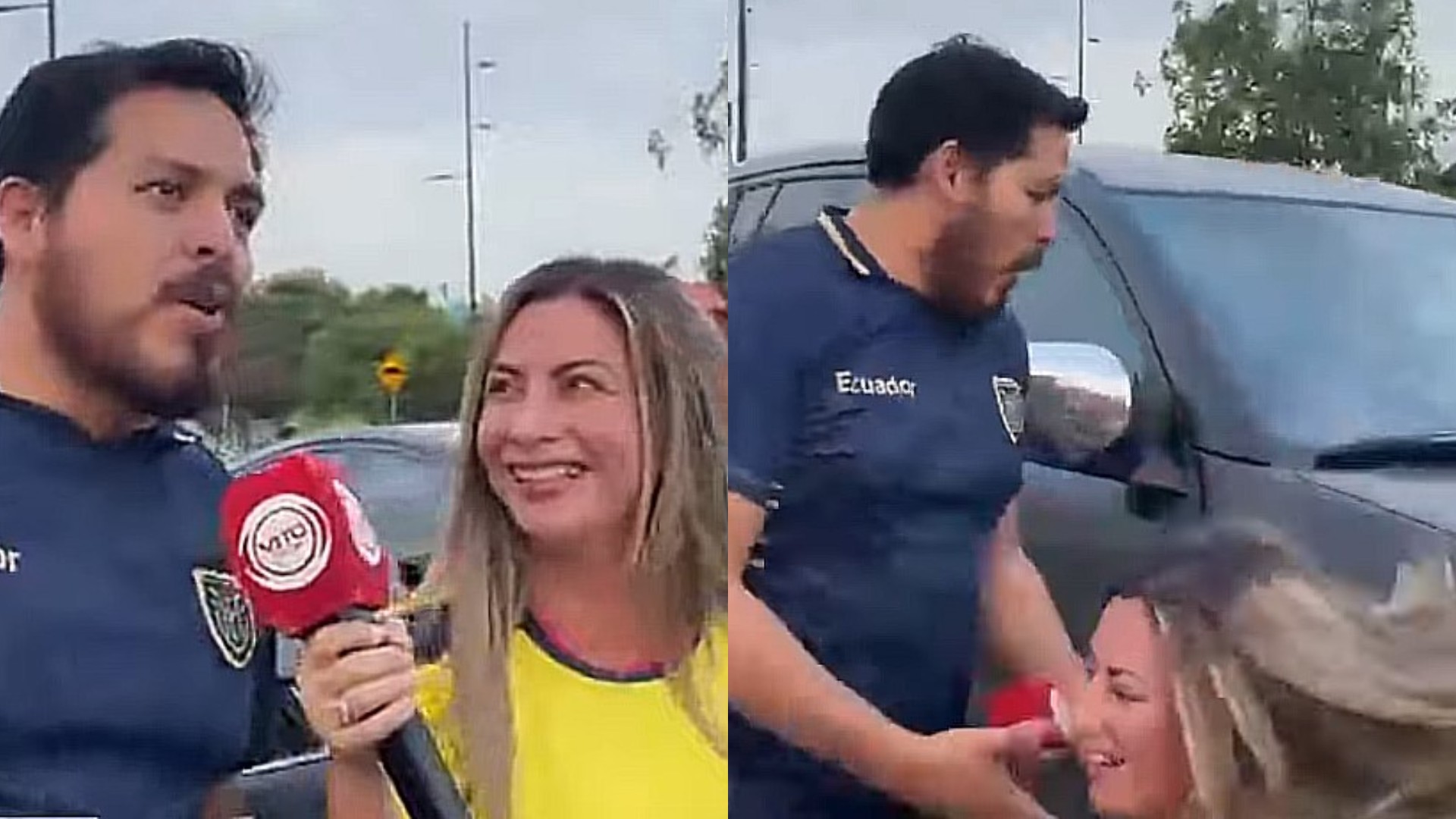 Copa do Mundo 2026: repórter é atropelada ao vivo cobrindo vitória do Equador