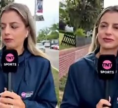 Monique Danello leva susto com rato morto ao vivo na Copa do Mundo