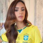 Bruna Biancardi no jogo da Seleção: o look básico que parou mais que o VAR