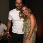 Wanessa Camargo e Bruno Bevan no samba LGBTQI+ do Rio