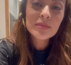 Juliana Paes tentou fazer bolo, a cozinha não sobreviveu