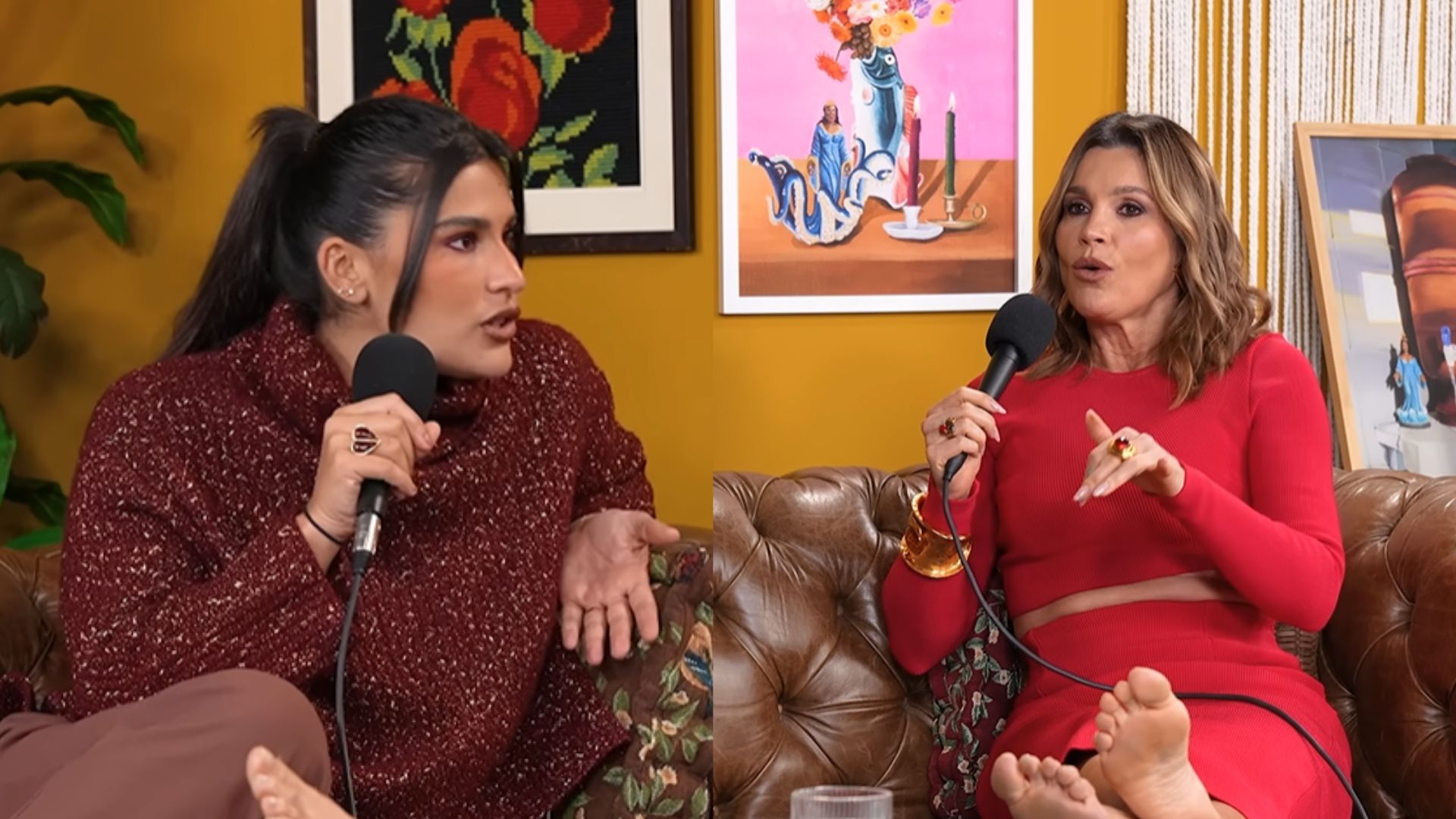 Giulia Costa revela o castigo de Flávia Alessandra que doía mais que perder o celular