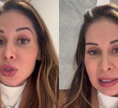 Maíra Cardi expõe sequela de PMMA no rosto e descarta cirurgia: "É para vocês acordarem"