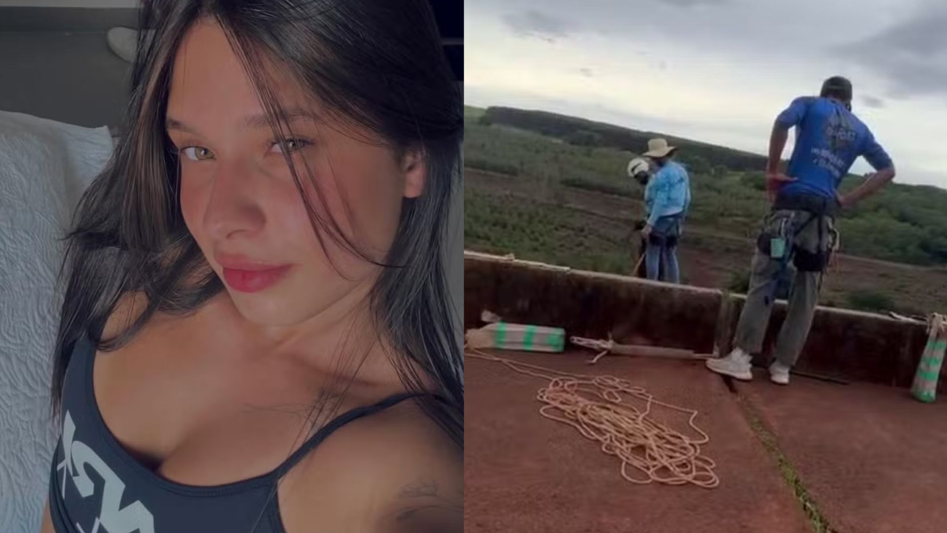 Mãe de Maria Eduarda quebra silêncio após morte em rope jump: "Maldita corda"