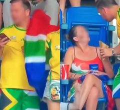 Casal flagrado brigando na Copa 2026 e leitura labial revela o que foi dito