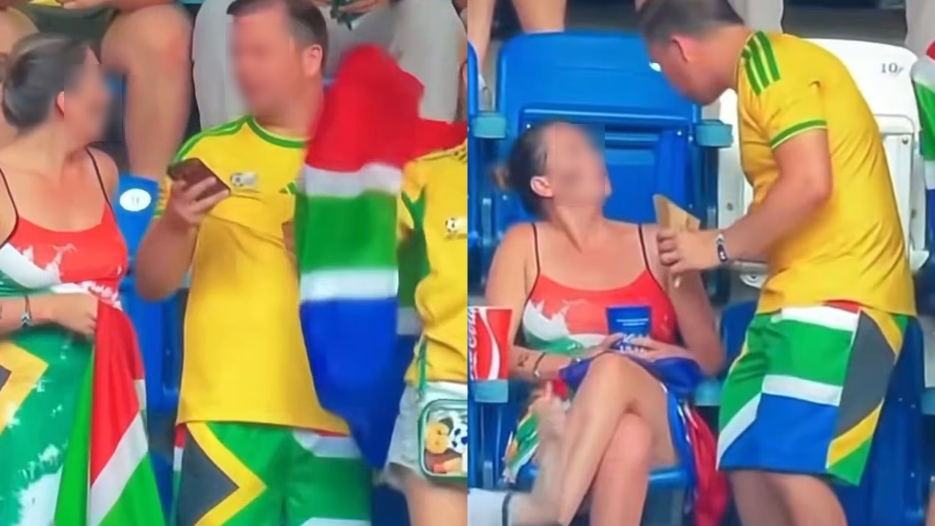 Casal flagrado brigando na Copa 2026 e leitura labial revela o que foi dito