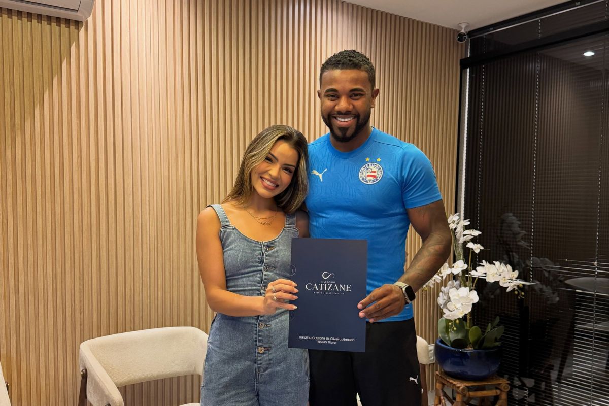 Davi Brito casa no civil com Emilly Araújo e já avisa: "Esse é apenas o começo"
