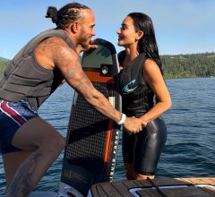 Lewis Hamilton confirma Kim Kardashian com foto de família e internet para tudo