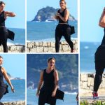 Paolla Oliveira rouba cena em gravação na Macumba com look que não passa despercebido
