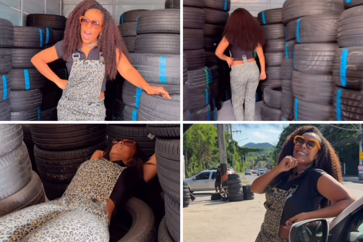 Campanha de oficina mecânica com Sol Vega vira meme no Rio