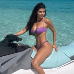 Isabella Arantes rouba a cena da lua de mel de Medina