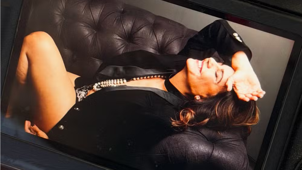 Mayara Magri, de "A Gata Comeu", posta prévia de ensaio sensual aos 64 anos
