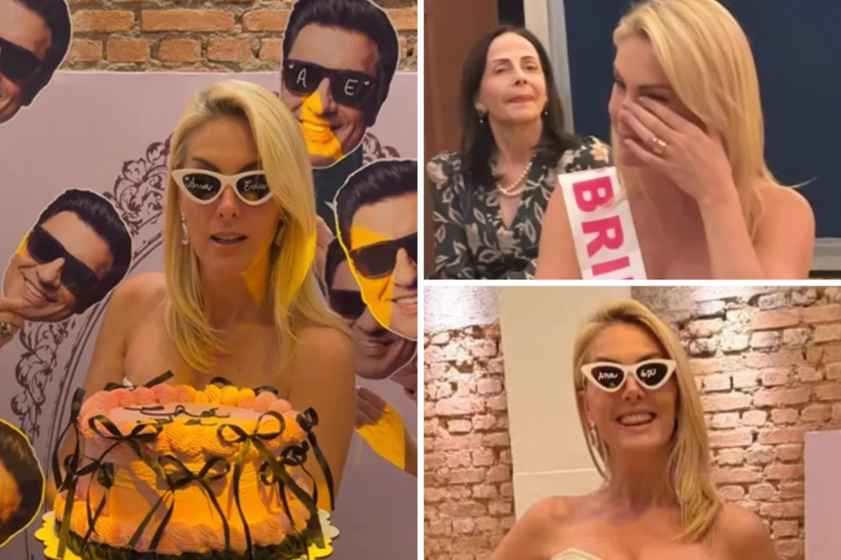Ana Hickmann chora no chá de lingerie ao ouvir música de Marília Mendonça