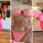 Festa antecipada de Kylie Jenner: três bolos, look ousado e tudo rosa