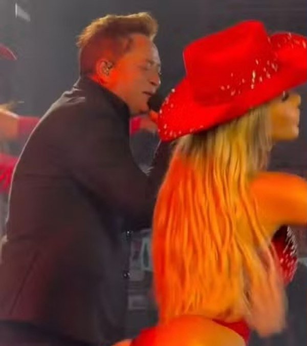 Bailarina de Leonardo viraliza por figurino ousado e fas comparam com Poliana Rocha