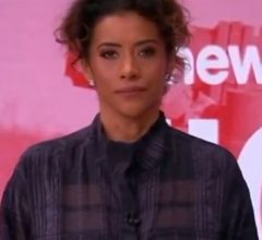 Aline Midlej detona produção ao vivo no Jornal das Dez: "Está uma bagunça aqui"