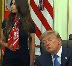 Funcionária da Casa Branca vira meme por teoria de que dava choques em Trump