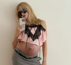 Isabella Scherer mostra barrigão na reta final e revela: "Também não sei porque meu pé não incha"