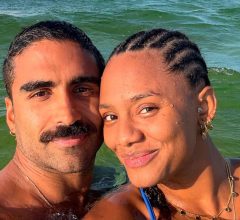 Jéssica Ellen e Vitor Sampaio coladinhos nos Lençóis Maranhenses