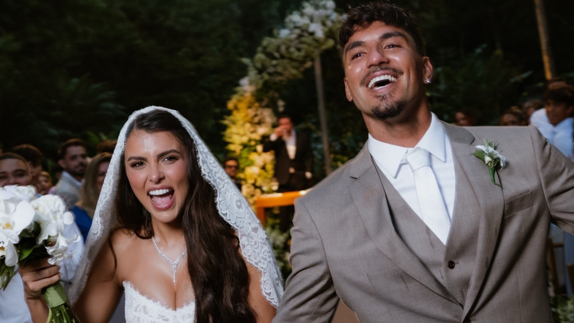 Gabriel Medina anuncia gravidez de Isabella nos votos e já revela o nome do filho