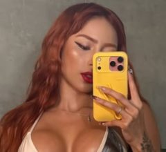 Ruivinha de Marte posta antes e depois de biquíni e a internet não cala