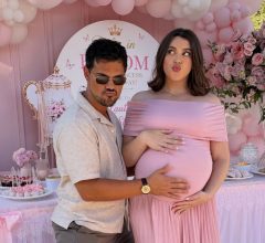 Taylor Lautner vai ser pai: casal mostra fotos do chá de bebê da primeira filha
