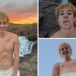Juliano Floss viaja com morena misteriosa na Chapada dos Veadeiros