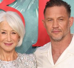 Tom Hardy e Helen Mirren posam juntos após treta nos bastidores e especialista analisa o abraço