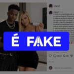 Prints falsos de Virginia e Vini Jr. com gravidez viralizam; entenda o golpe