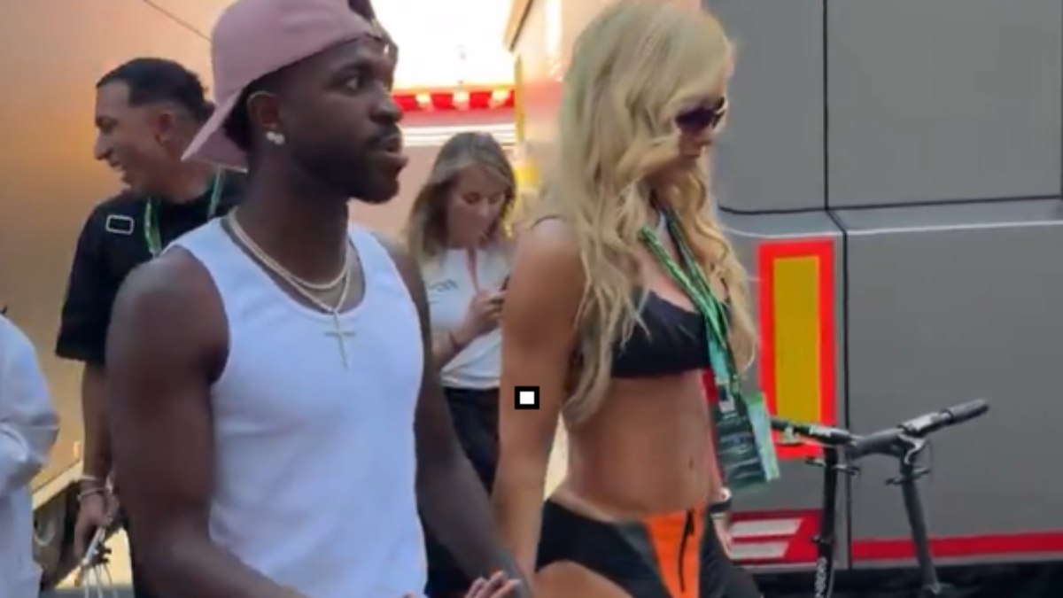 Virginia no GP da Espanha: o look que a internet não perdoou